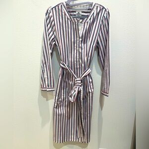 Jcrew shirt dress, Size 4, Red White and Blue for summer!